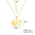 Lemegeton Stainless Steel Music Necklace Pendant for Women